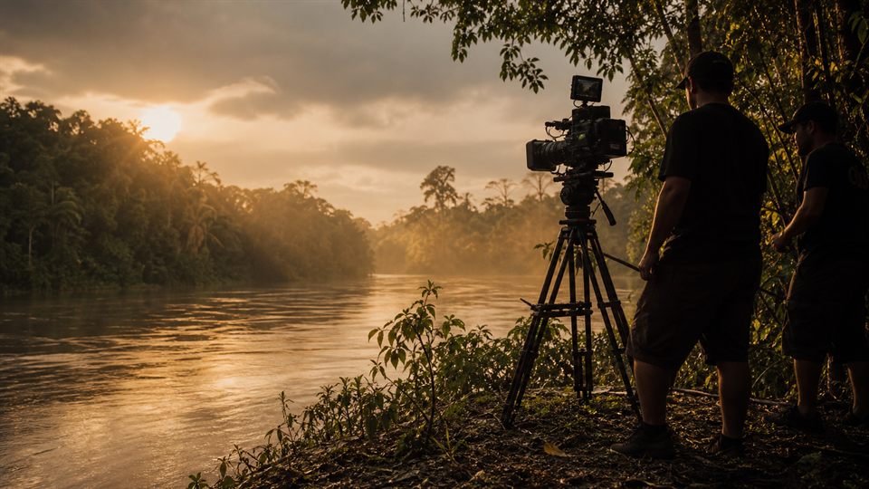 Paisagem amazônica associada ao território cultural do Sul e Sudeste do Pará, base de origem do Dança Carajás Festival.